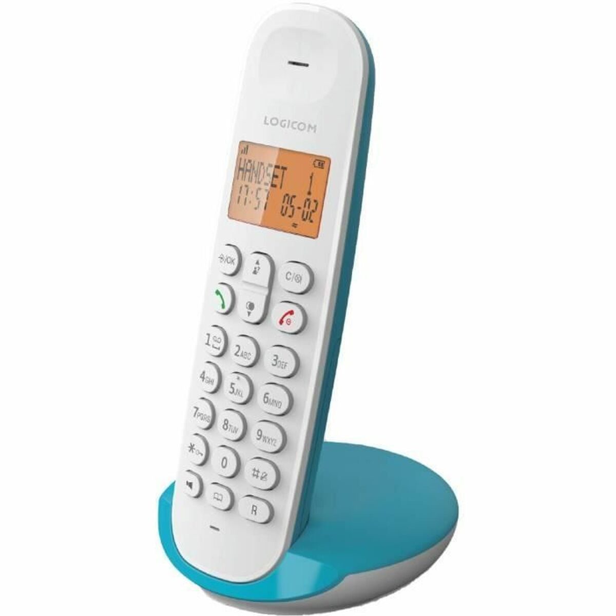 Markkabeltelefon Logicom DECT ILOA 150 SOLO Turkos - 2
