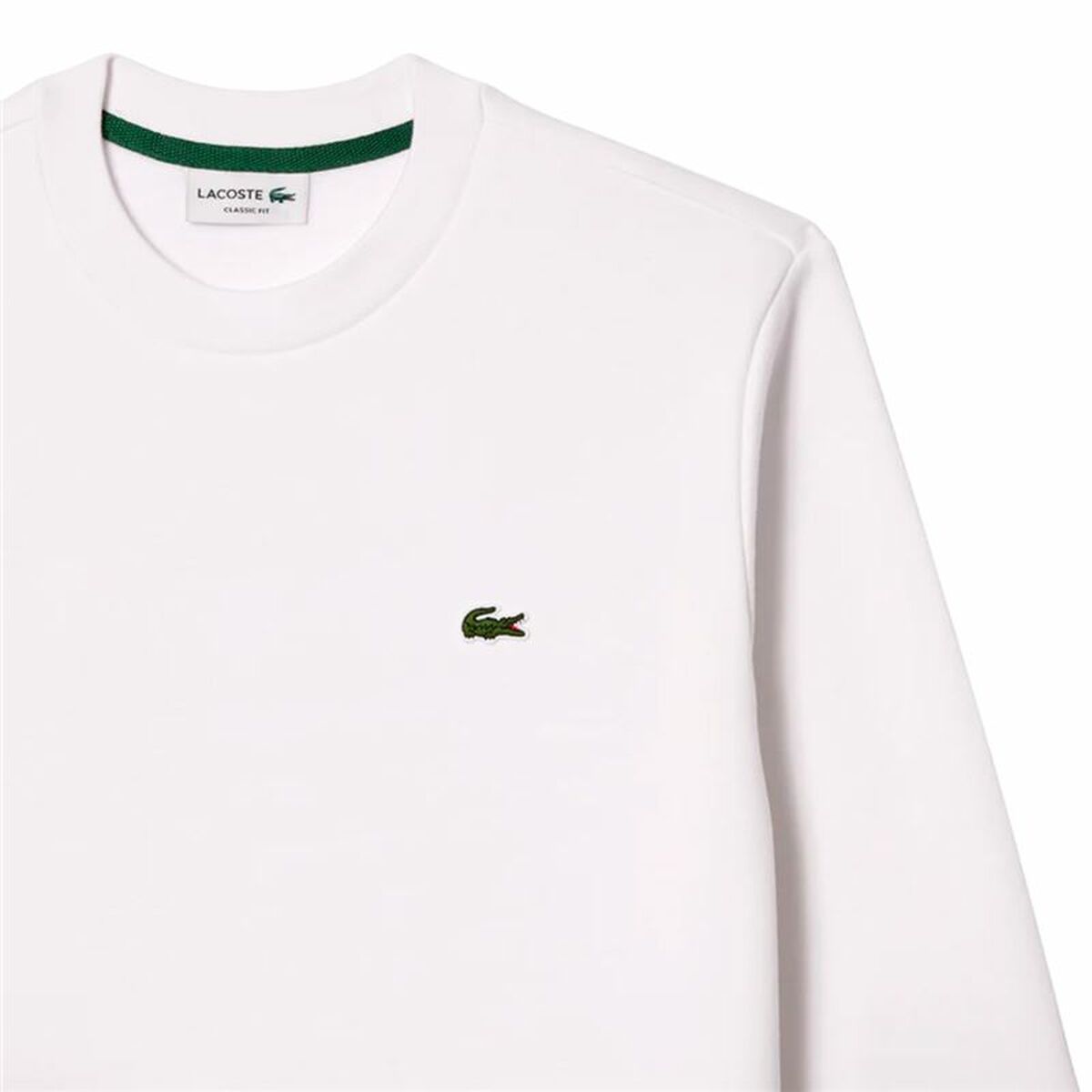 Tröja utan huva Herr Lacoste Core Performance Vit - 2