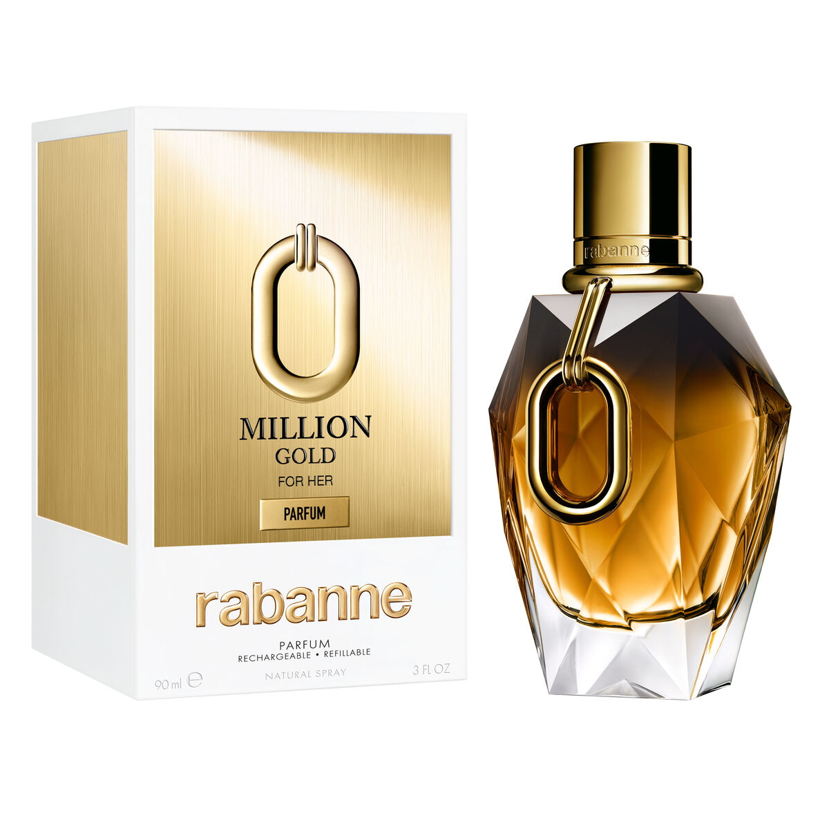 Parfym Damer Paco Rabanne MILLION GOLD 90 ml - 2