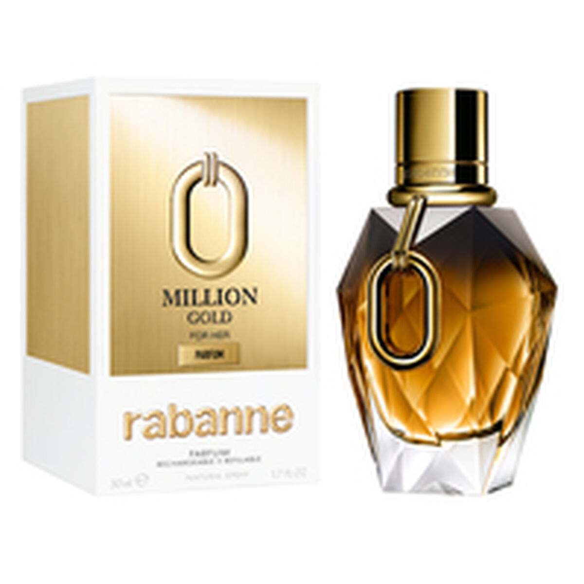 Parfym Damer Paco Rabanne MILLION GOLD 50 ml - 3