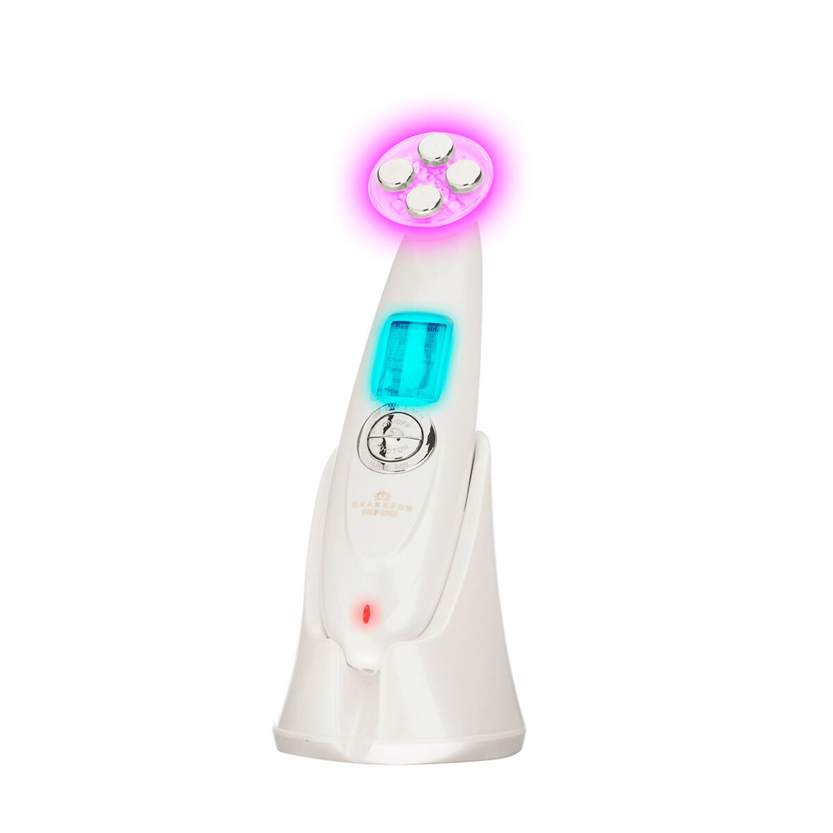 Ansiktsmassager med radiofrekvens, fototerapi och elektrostimulering Drakefor DKF-9901 Vit