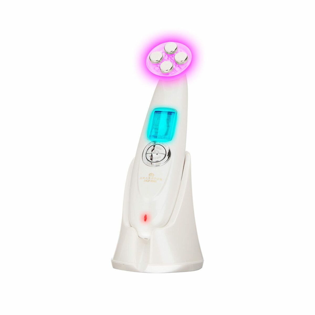 Ansiktsmassager med radiofrekvens, fototerapi och elektrostimulering Drakefor DKF-9901 Vit - 3