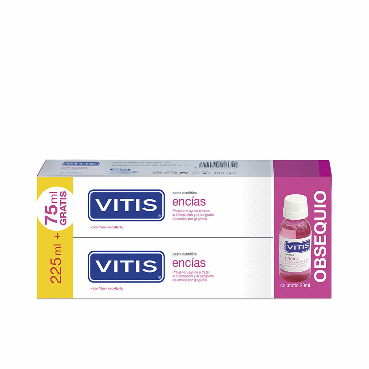 Tandkräm tandköttsvård Vitis 2 antal 150 ml