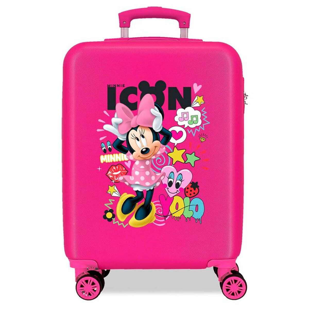 Resväska Disney Minnie Mouse Multicolour