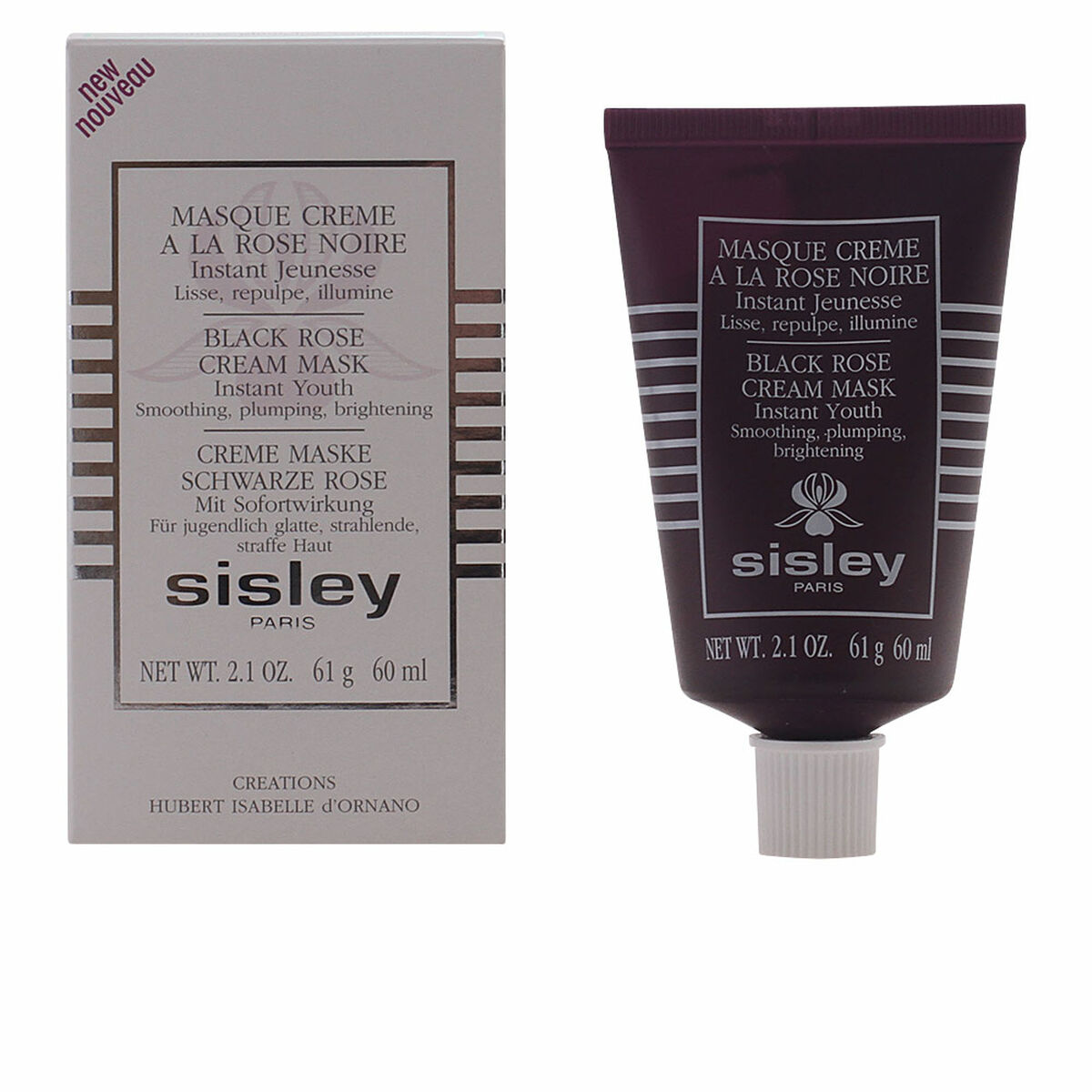 Vitaliserande anti-agingmask Sisley Masque Crème À La Rose Noire 60 ml