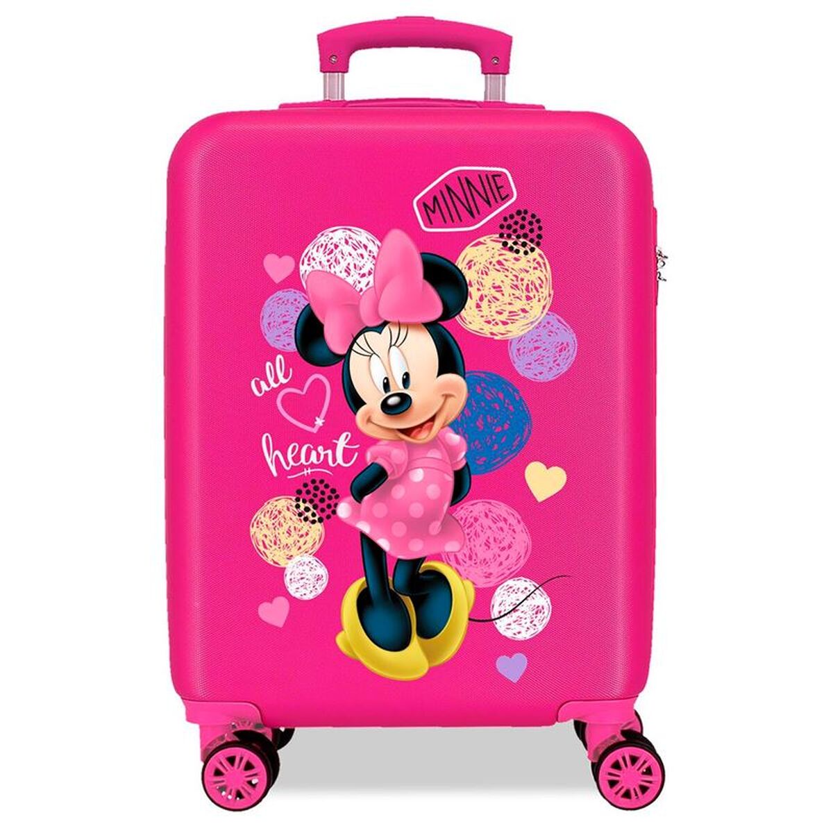 Resväska Disney Minnie Mouse Multicolour