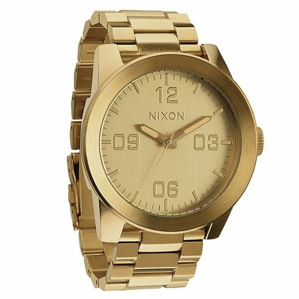 Herrklocka Nixon A346-502 Guld
