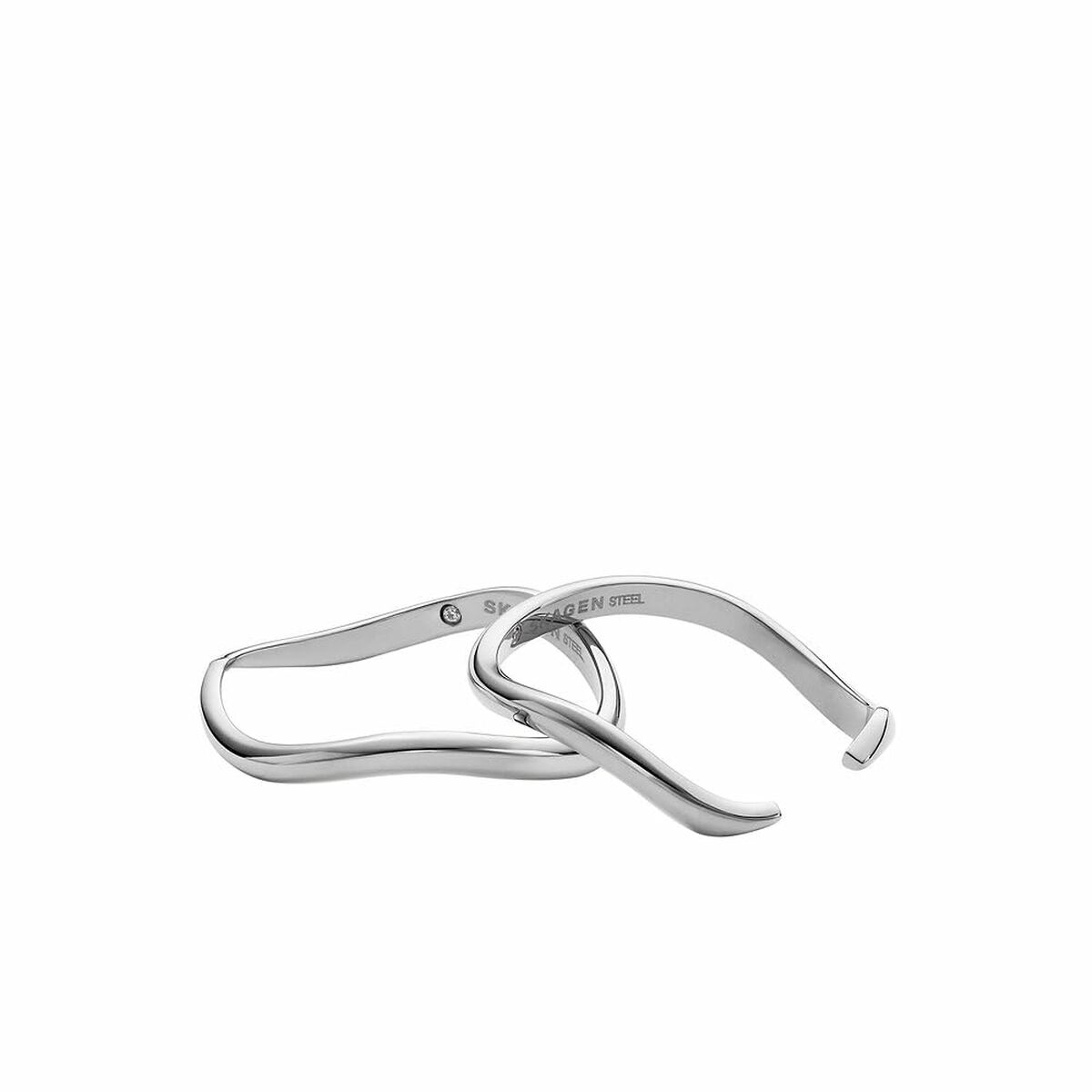 Damring Skagen SKJ1794040.13 Silvrig 2 antal - 2