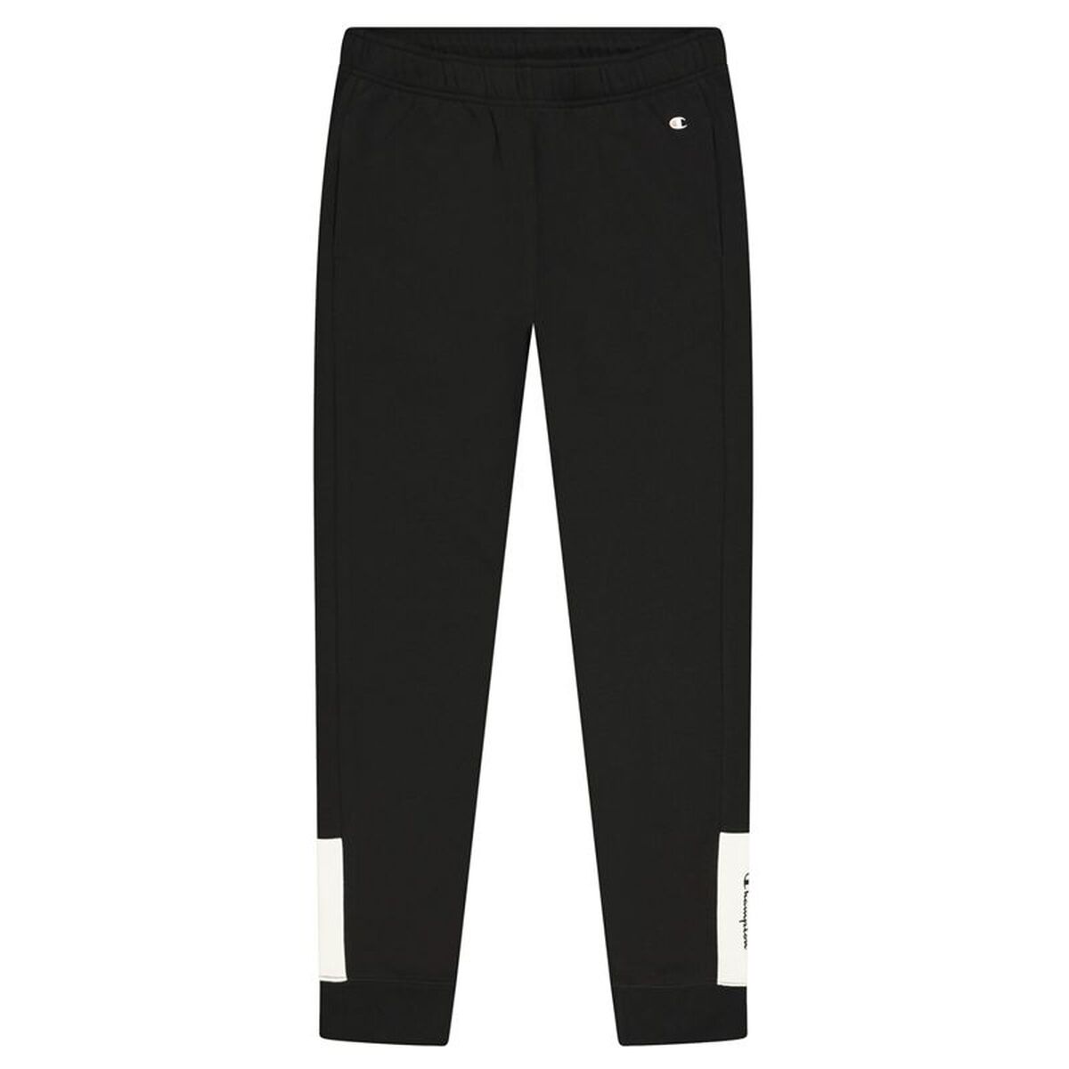 Långa träningsbyxor Champion Rib Cuff Colour Block Svart Män