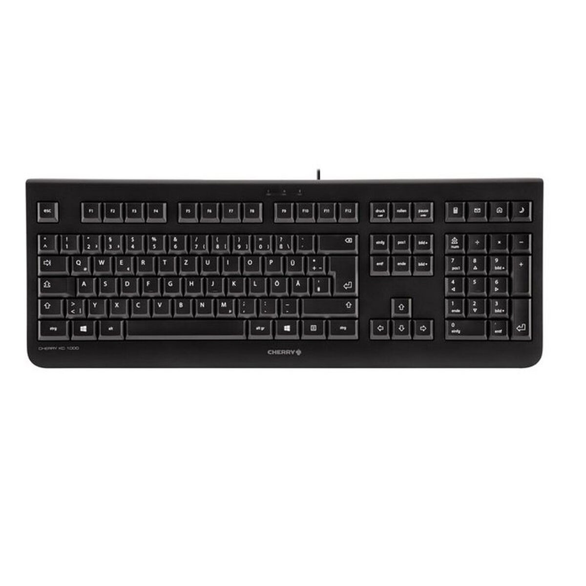 Tangentbord Cherry JK-0800ES-2 Qwerty Spanska Svart