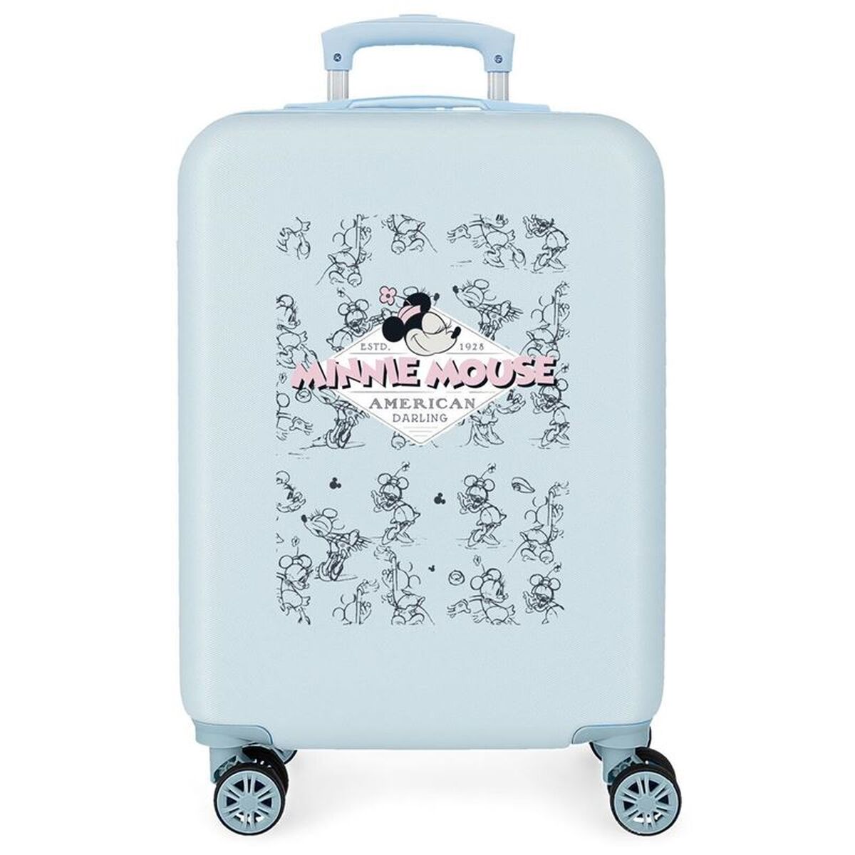 Resväska Disney Minnie Mouse Multicolour
