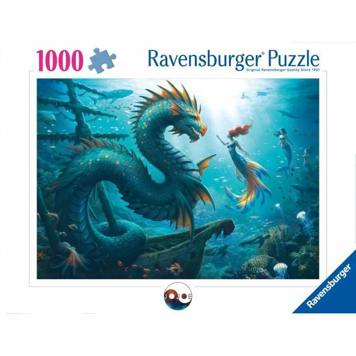 Pussel Ravensburger Monster 12001434 1000 Delar - 3