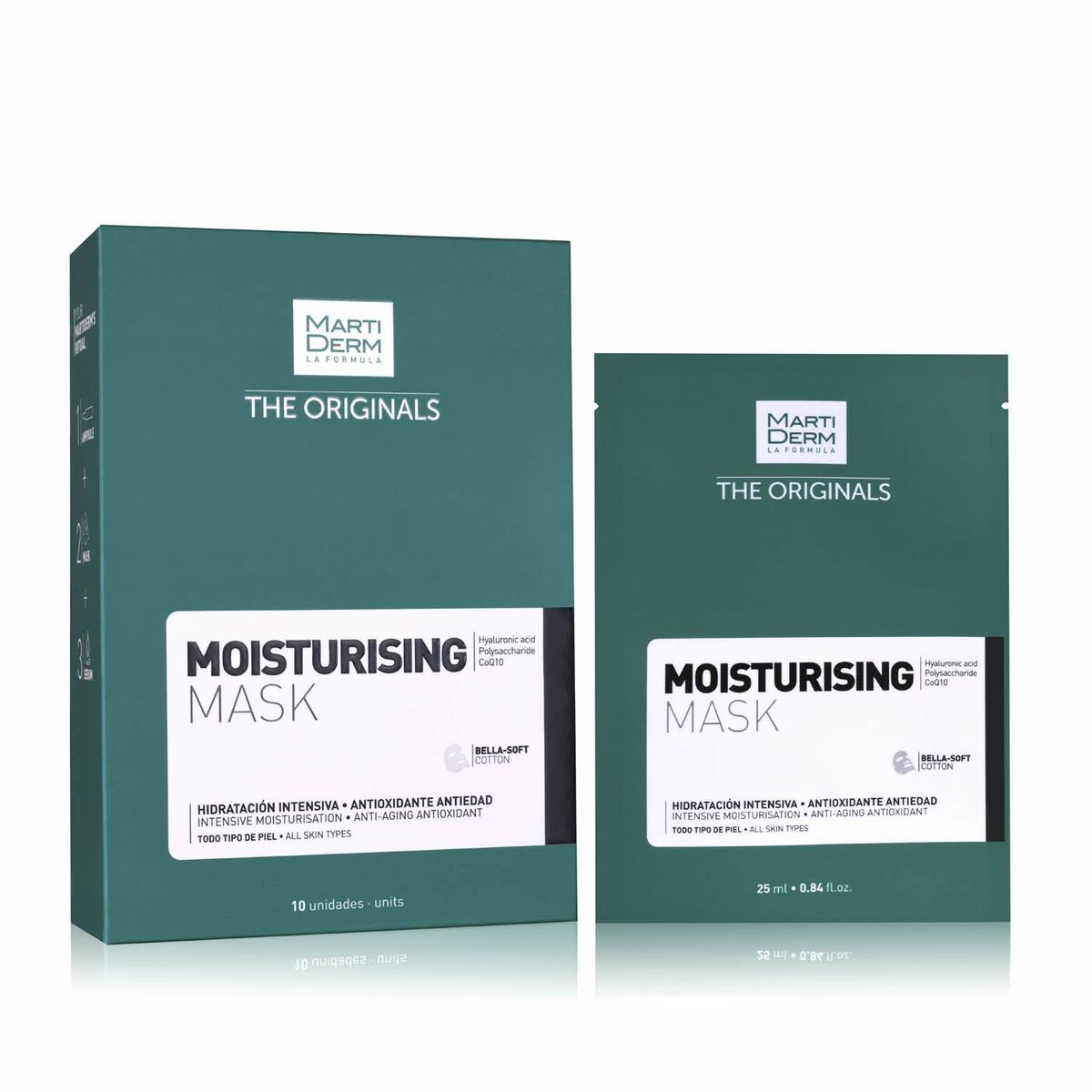 Fuktgivande Ansiktsmask Martiderm THE ORIGINALS (10 antal)