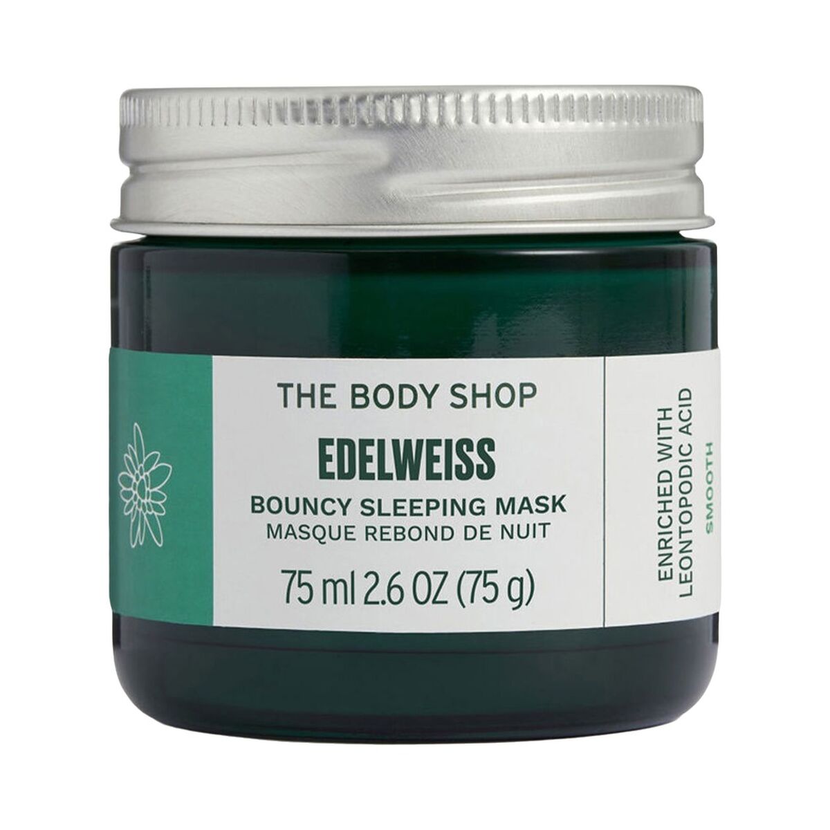 Fuktande nattmask The Body Shop EDELWEISS 75 ml