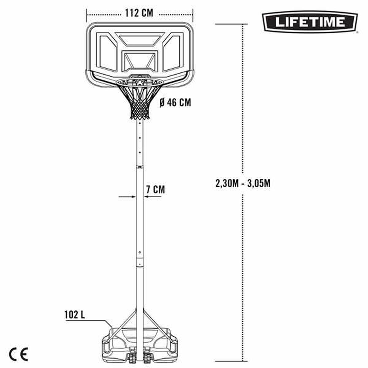 Basketkorg Lifetime - 2