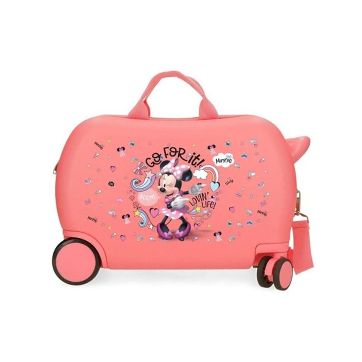 Resväska Disney Minnie Mouse Multicolour