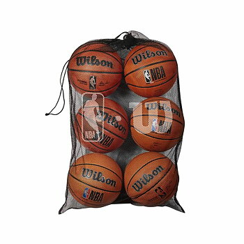 Nätpåse för fotbollar Wilson NBA Svart