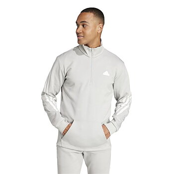 Tröja med huva Herr Adidas Fi 3S Halfzip
