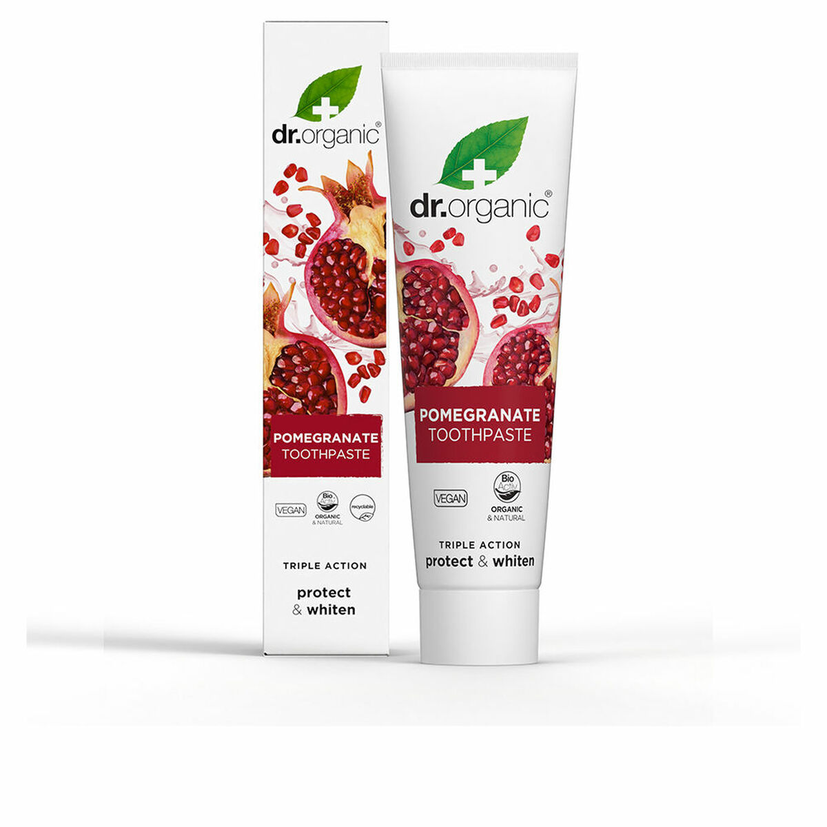 Tandkräm Dr.Organic GRANADA 100 ml Granatäpple