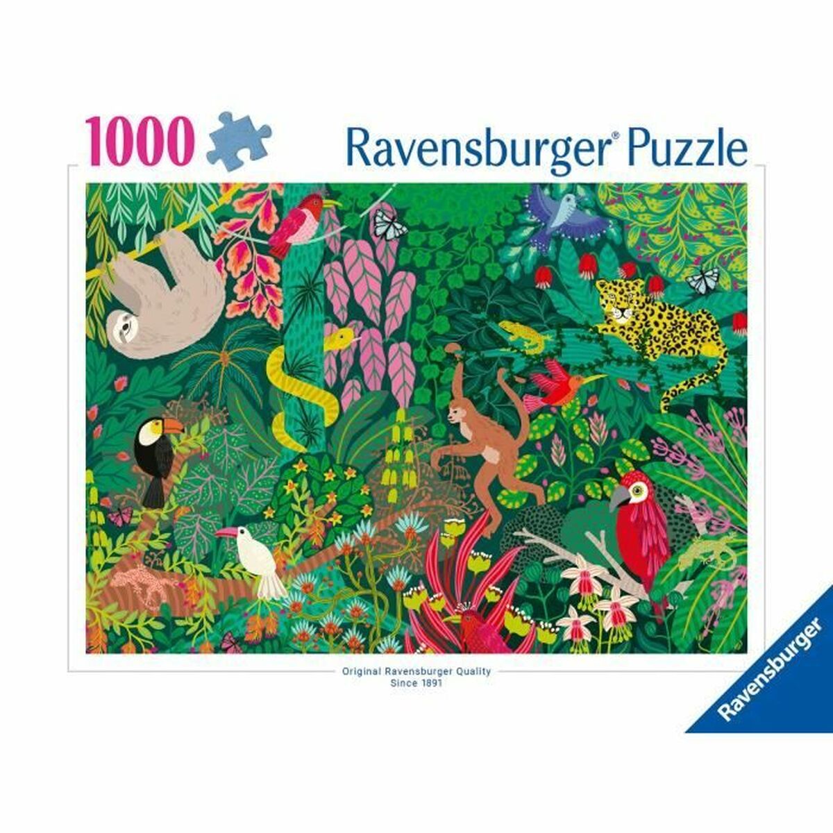 Pussel Ravensburger 1000 Delar - 3