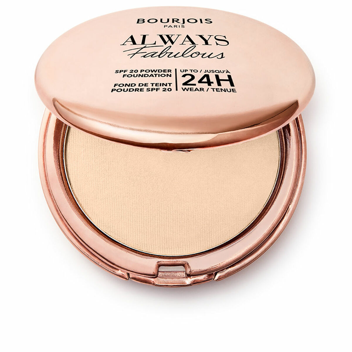 Basmakeup - pulver Bourjois Always Fabulous Nº 115 Golden Ivory Nº 115-Golden Ivory Spf 20 7 g