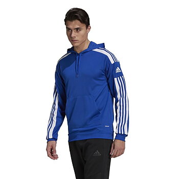 Tröja med huva Herr Adidas Sq21 Hood Blå