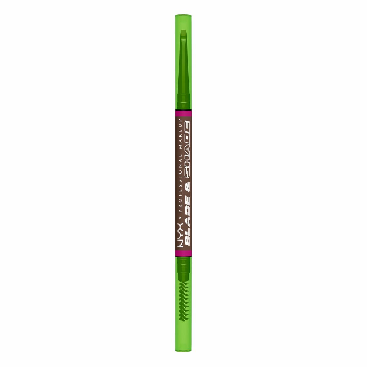 Ögonbrynspenna NYX BLADE & SHADE NANO Nº 09-Brunette