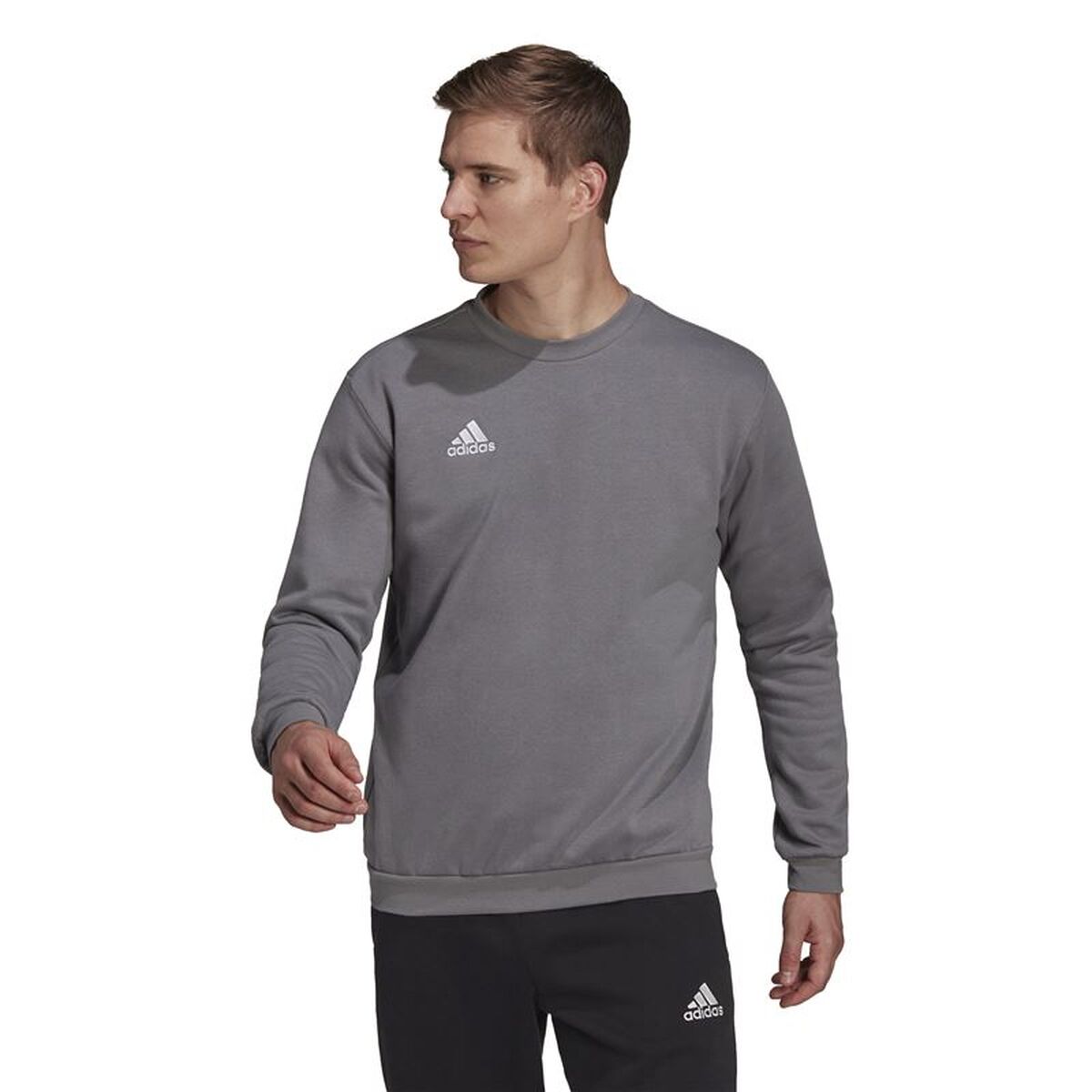 Tröja utan huva Herr Adidas Ent22 Mörkgrå - 2