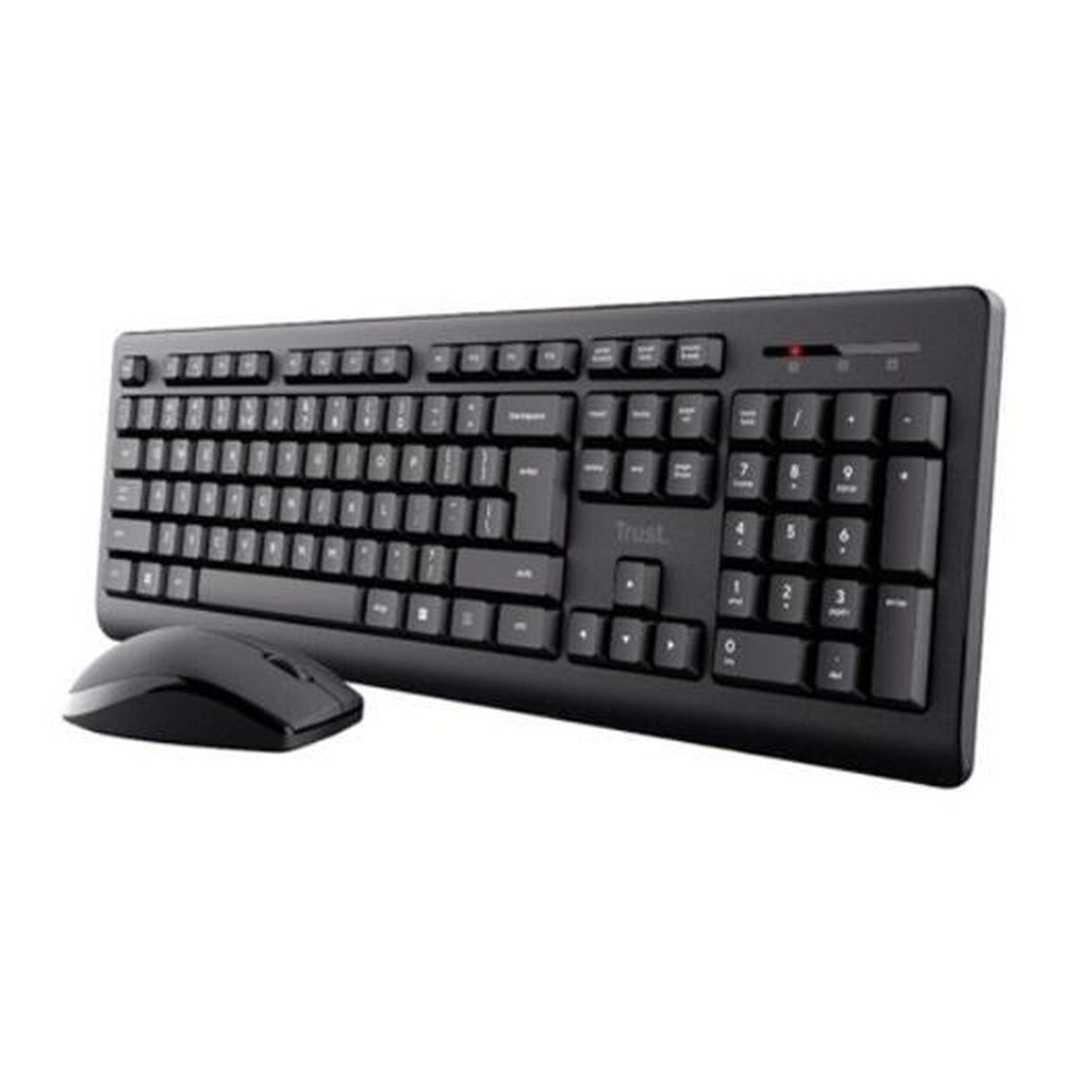 Tangentbord och Mus Trust 25433 Svart spanska QWERTY