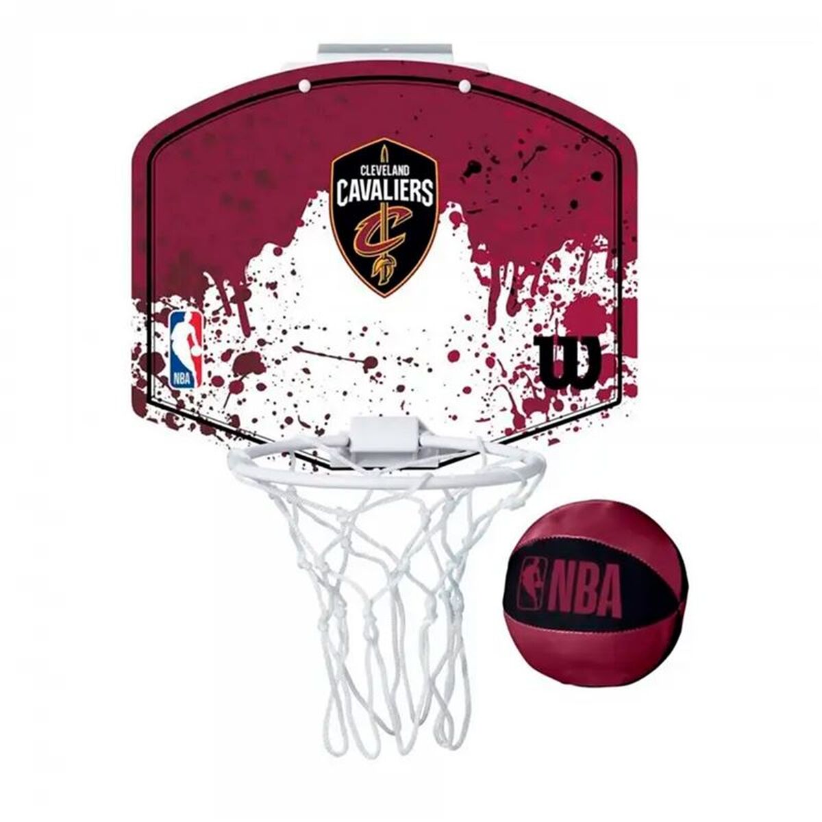 Basketkorg Wilson Nba Team Mini Hoop Cavaliers Brun