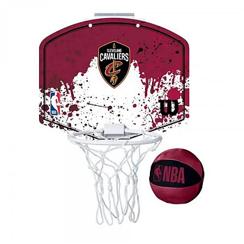 Basketkorg Wilson Nba Team Mini Hoop Cavaliers Brun