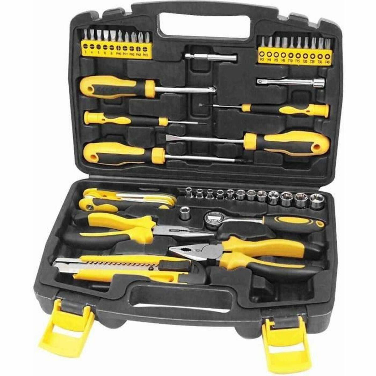 Verktygsset i Väska Fieldmann FDG 5015-51R 31 x 7 x 21 cm 51 Delar