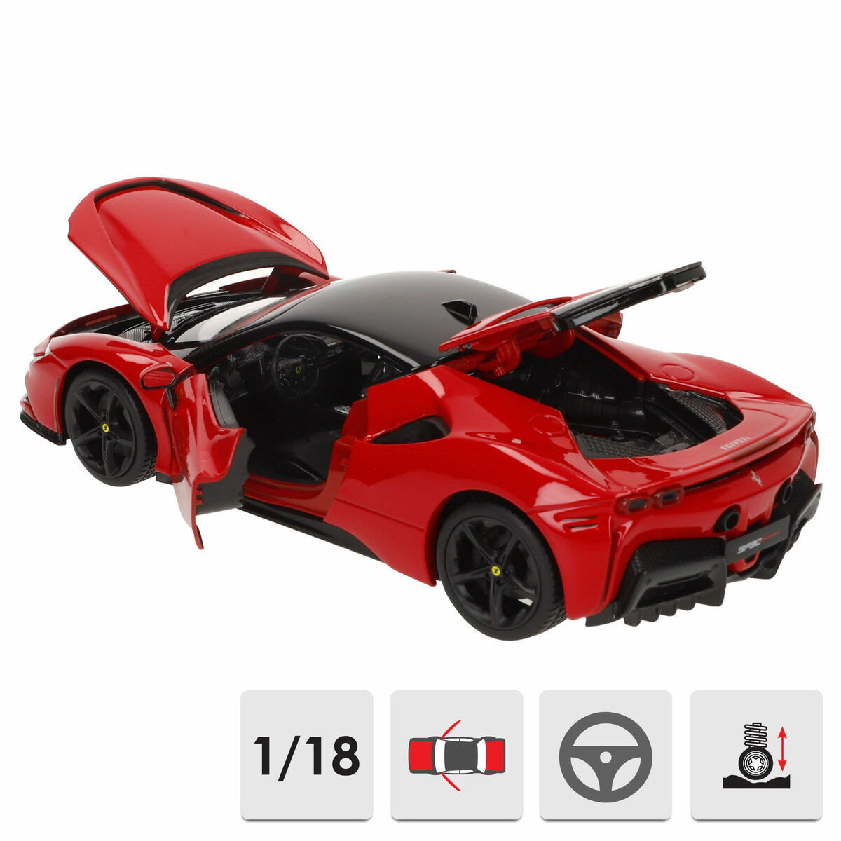Bil Bburago Ferrari SF90 Stradale 1:18 - 2