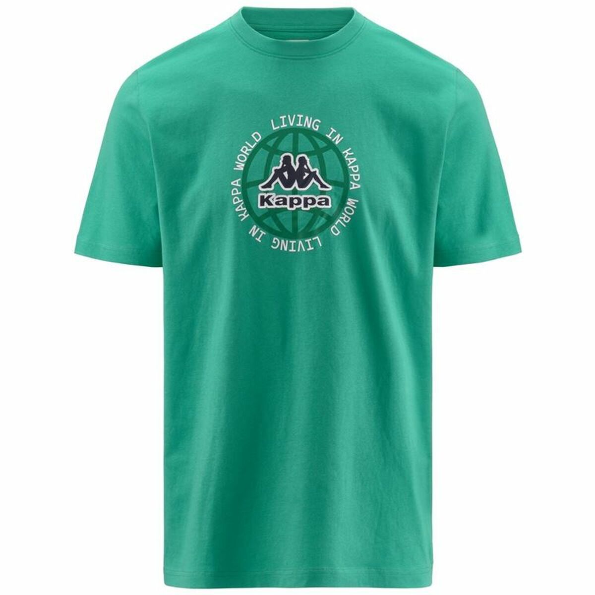 T-shirt med kortärm Herr Kappa Gunno Tbar Blå Grön