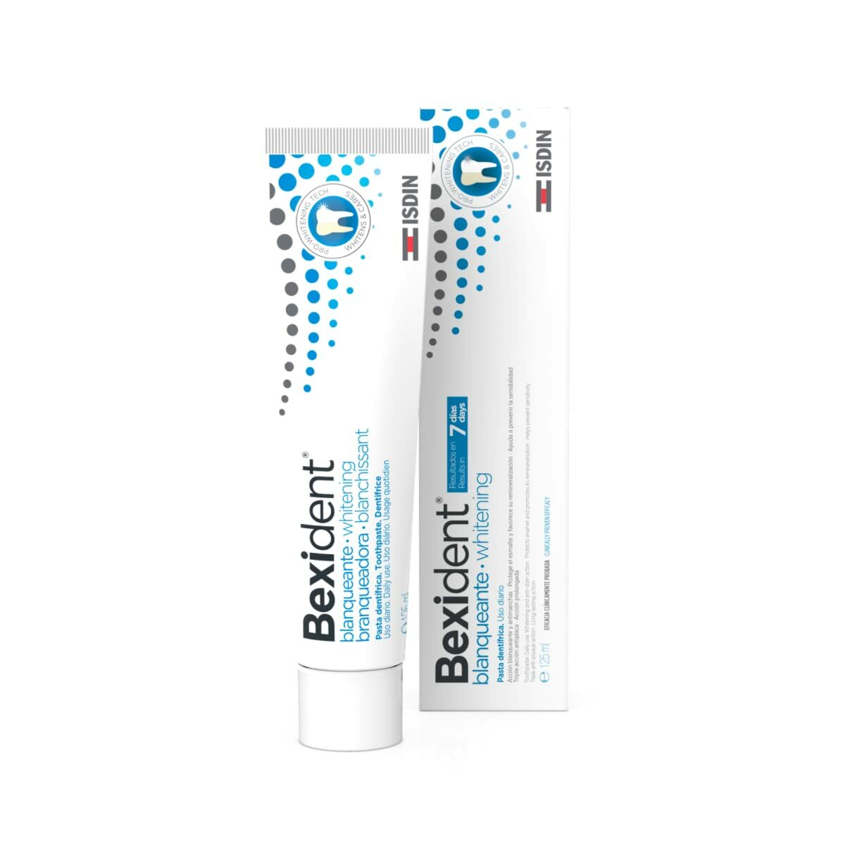 Tandkräm blekning Isdin BEXIDENT 125 ml