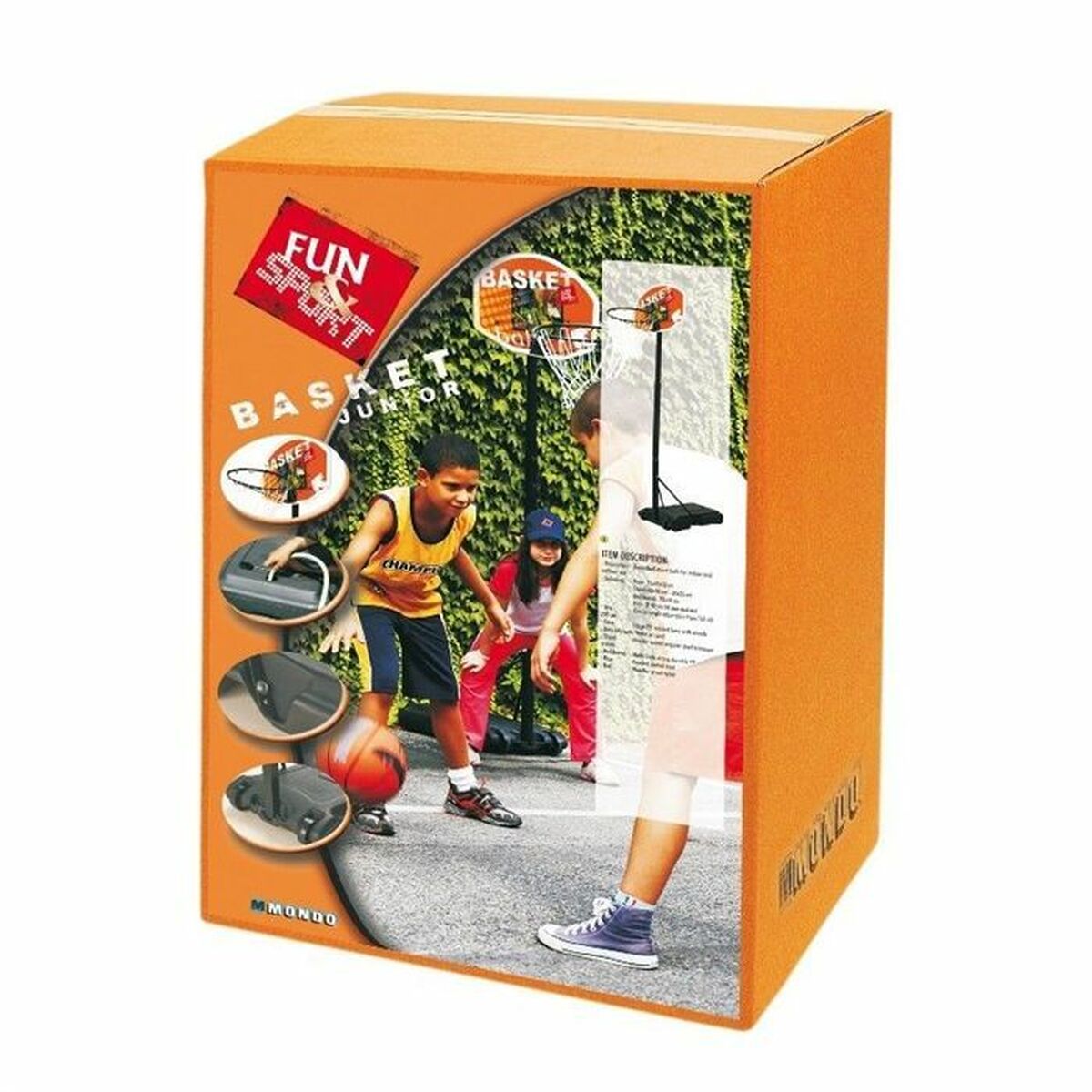 Basketkorg Mondo 165-205 cm - 2