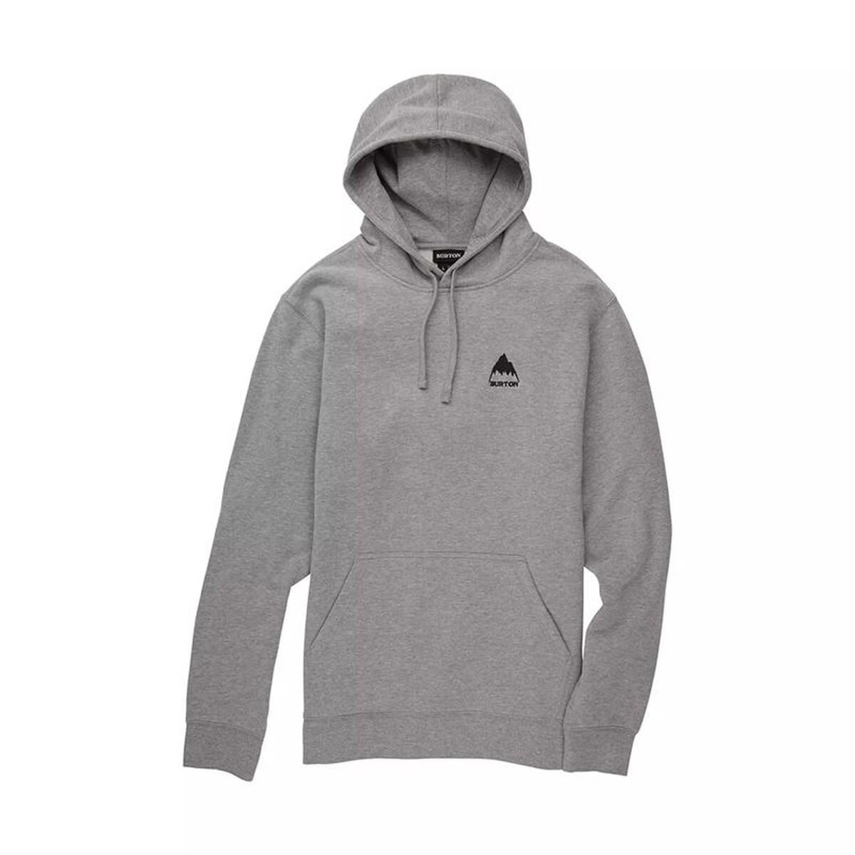 Tröja med huva Herr Burton Mountain Pullover Hoodie Ljusgrå