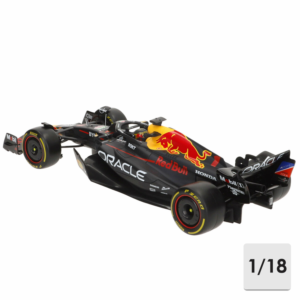 Bil Bburago F1 Race Oracle Red Bull Racing RB19 1:18 - 2