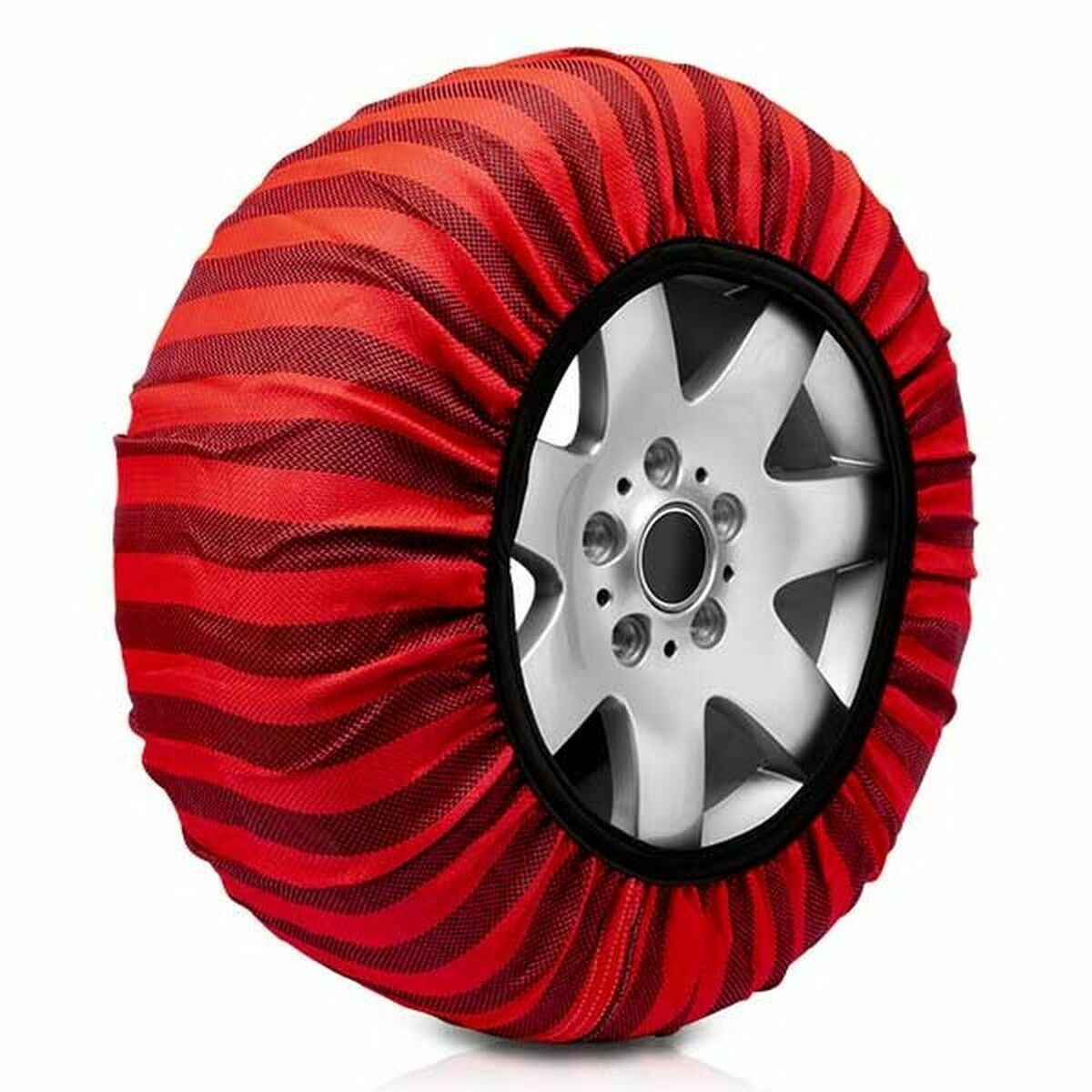 Snökedjor för bilen Classic Röd Textil Storlek 58