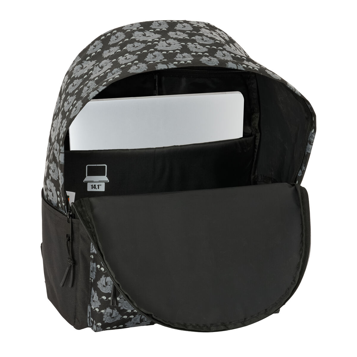 Laptopryggsäck One Piece Pirates Svart - 2