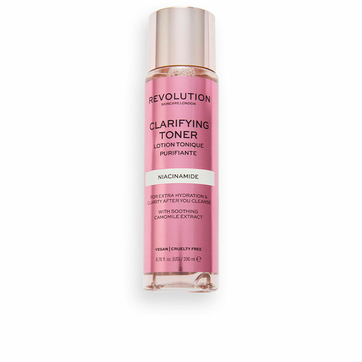 Ansiktstoner Revolution Skincare Niacinamide Tonic 200 ml Renande Klargörande