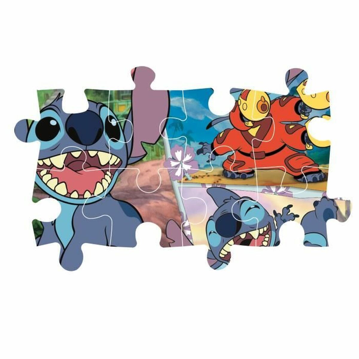 Pussel Clementoni Stitch 104 Delar (4 antal) - 3