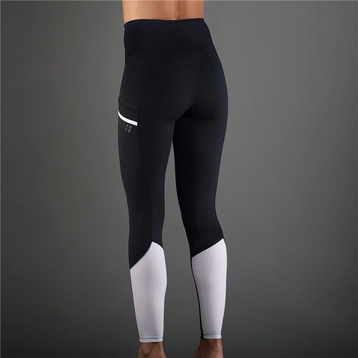 Sport-leggings, Dam Endless Twice Hw Svart - 2