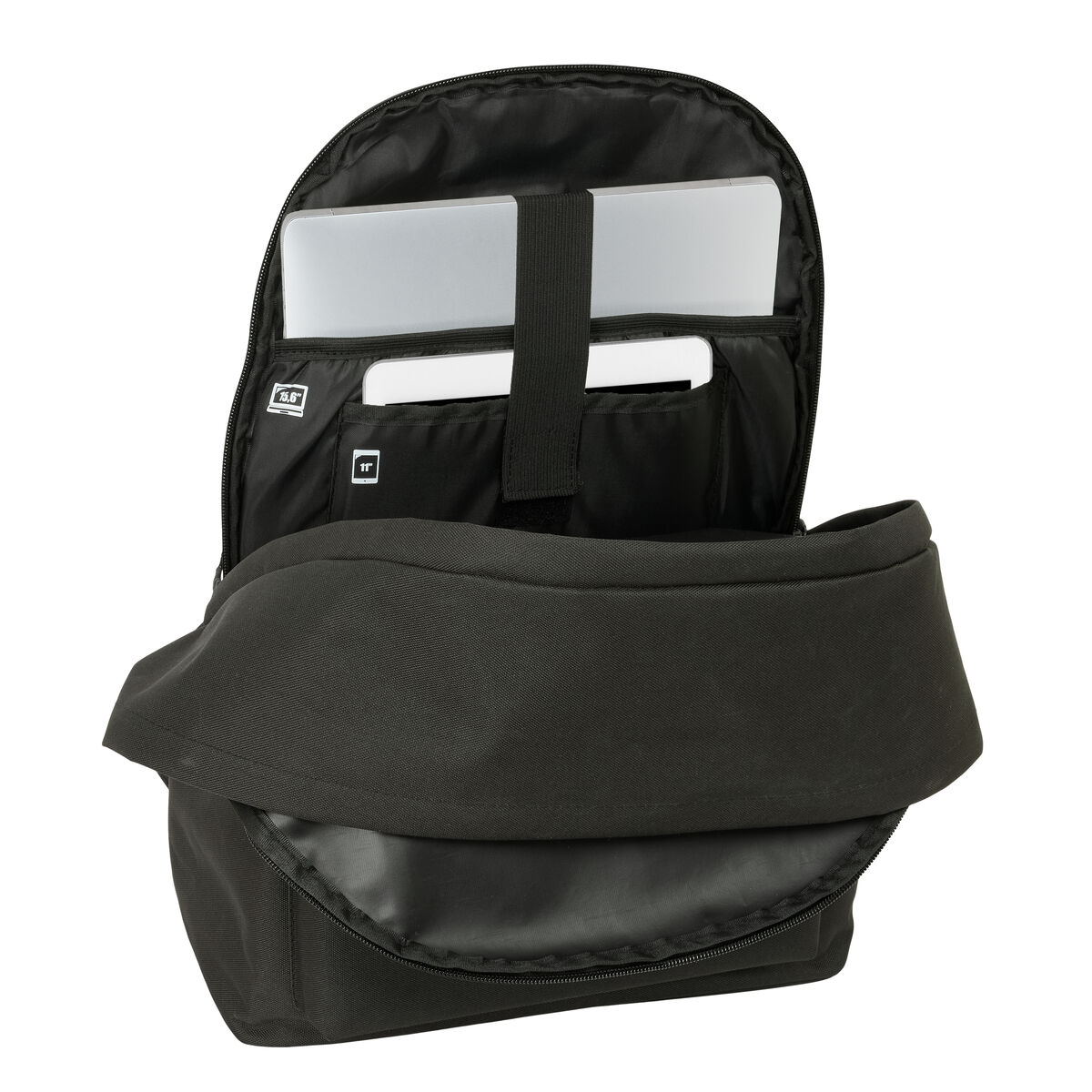 Laptopryggsäck Eck? Unltd. WORLDWIDE Svart 31 x 44 x 18 cm - 3