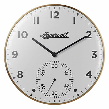 Väggklocka Ingersoll 1892 IC003GW Vit