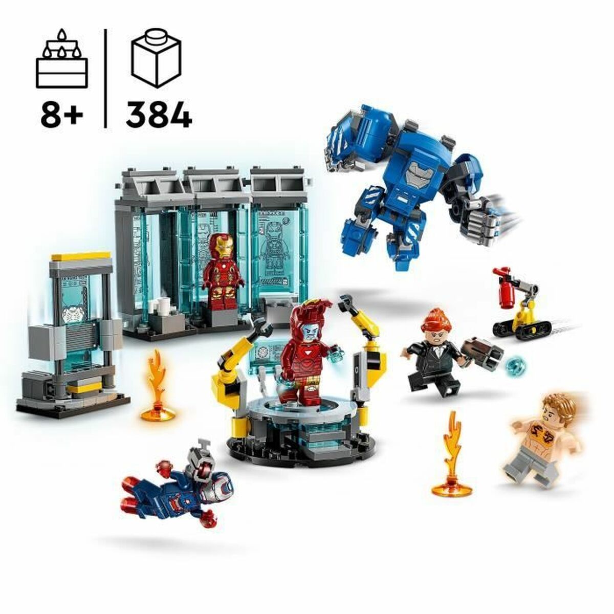 Byggsats Lego Iron Man 76315 - 2