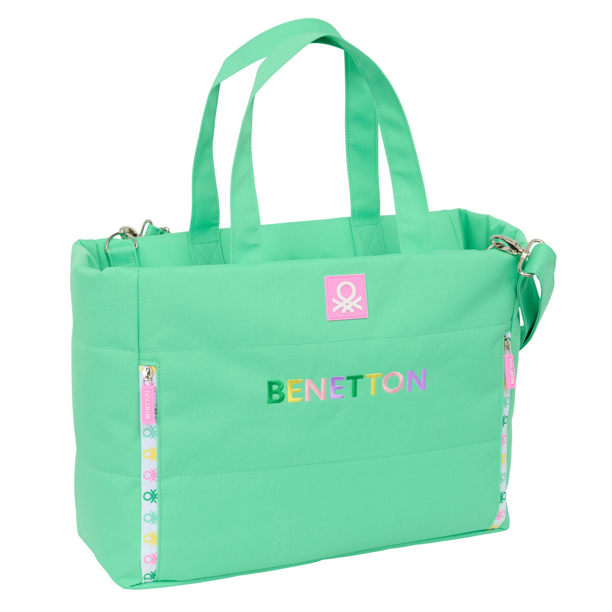 Laptopväska Benetton Mint 40 x 31 x 17 cm
