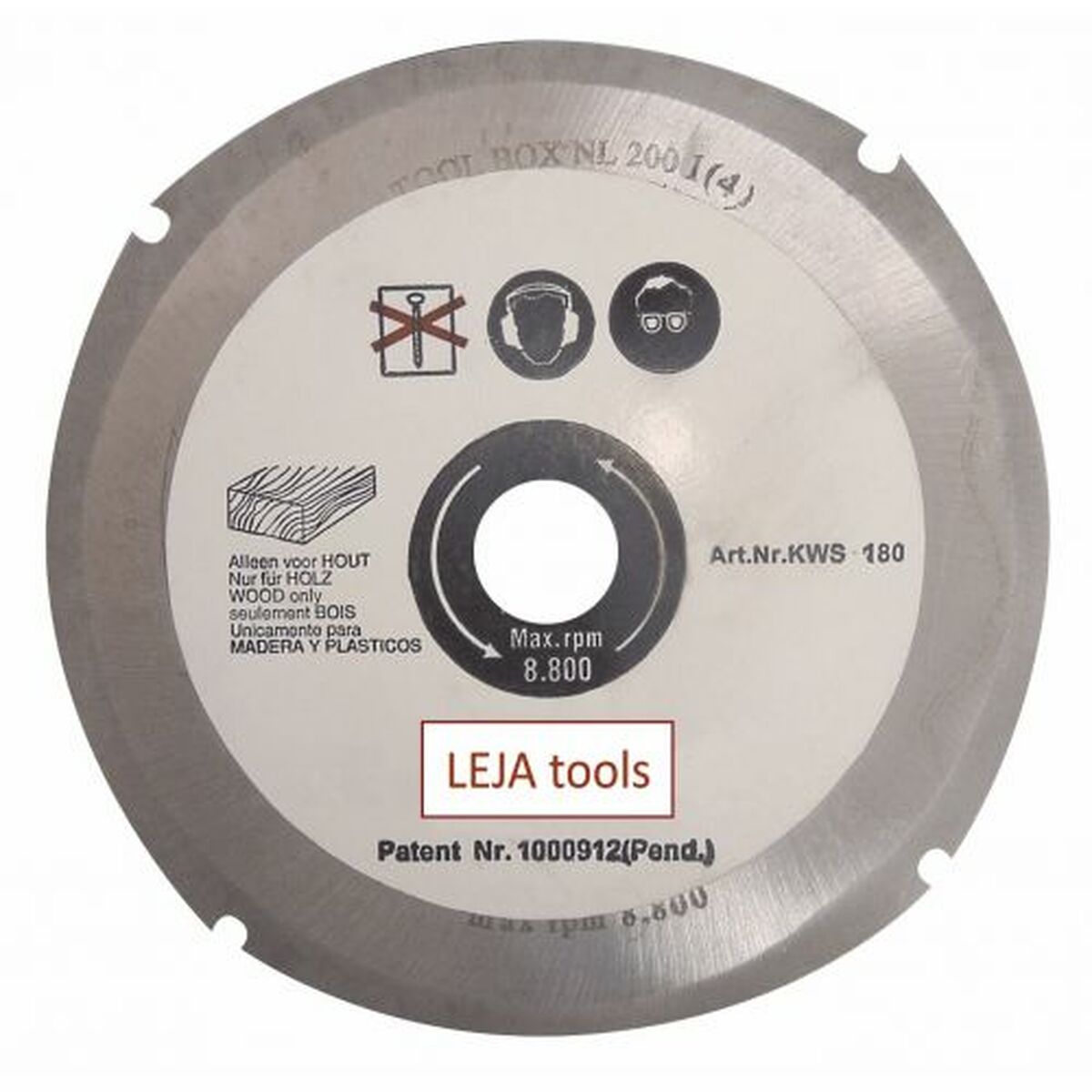 Kapfräs skiva för vinkelslipar LEJA Tools 30 mm 22,2 mm