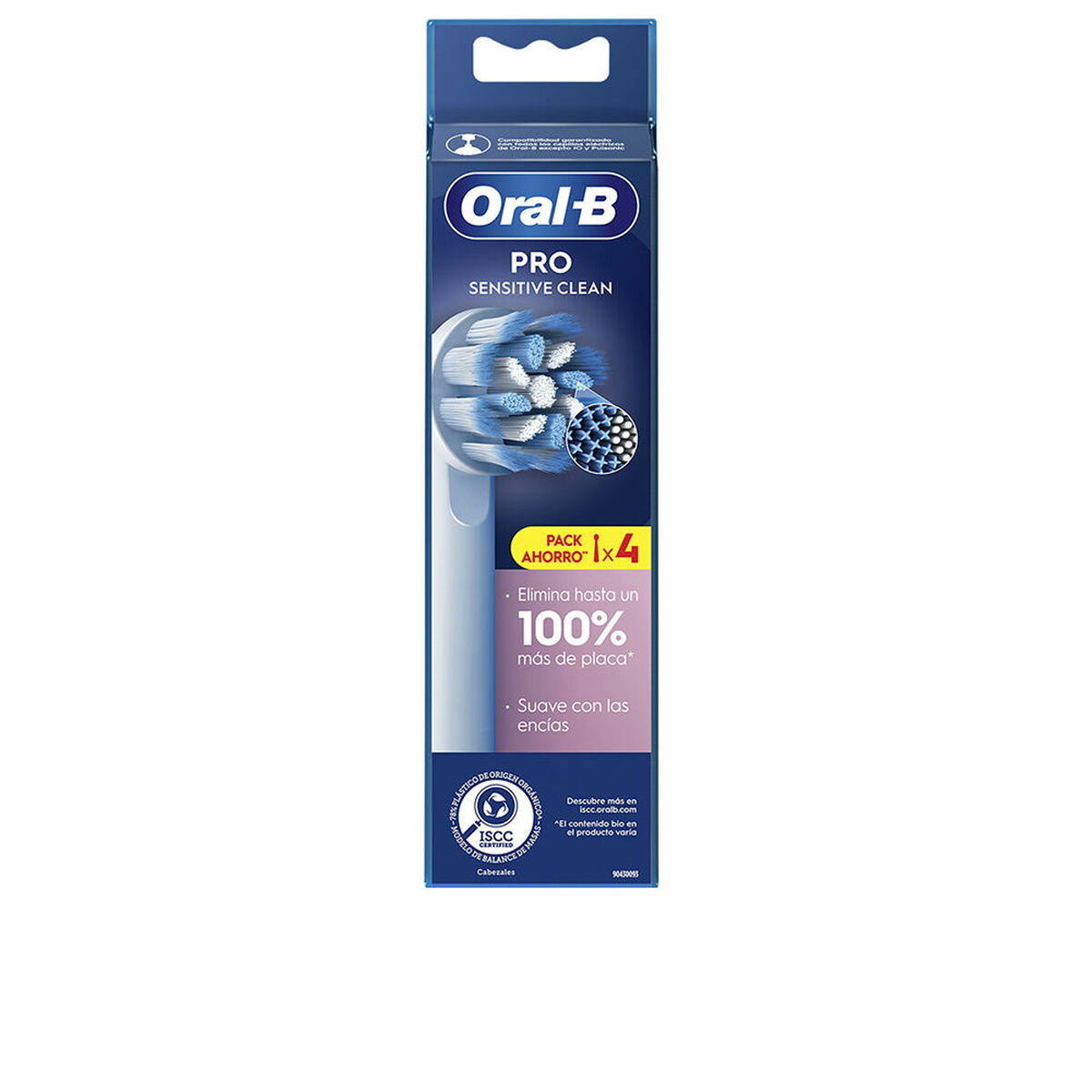 Tandborsthuvud Oral-B SENSITIVE CLEAN 4 antal