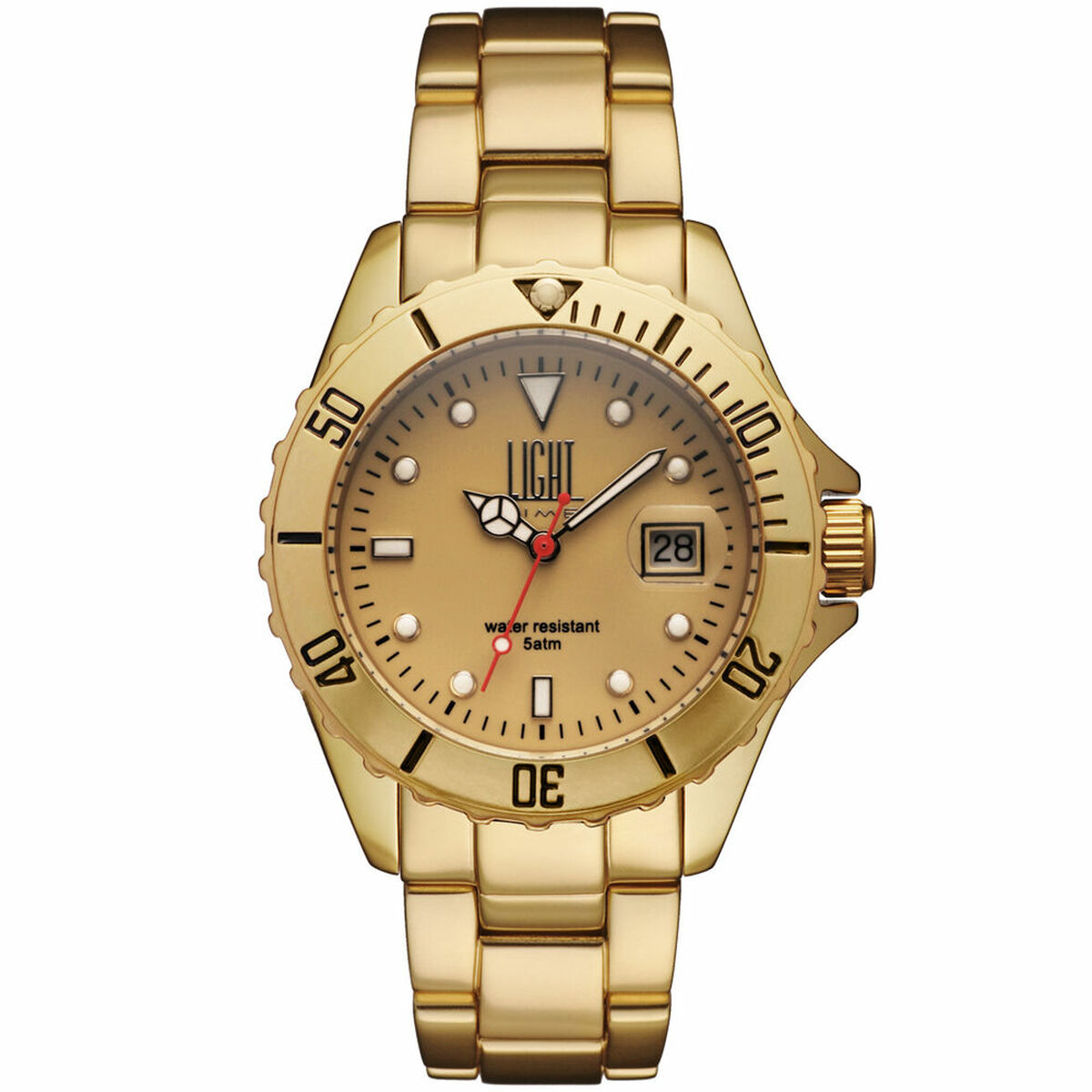 Herrklocka Light Time ALLUMINIUM (Ø 40 mm)